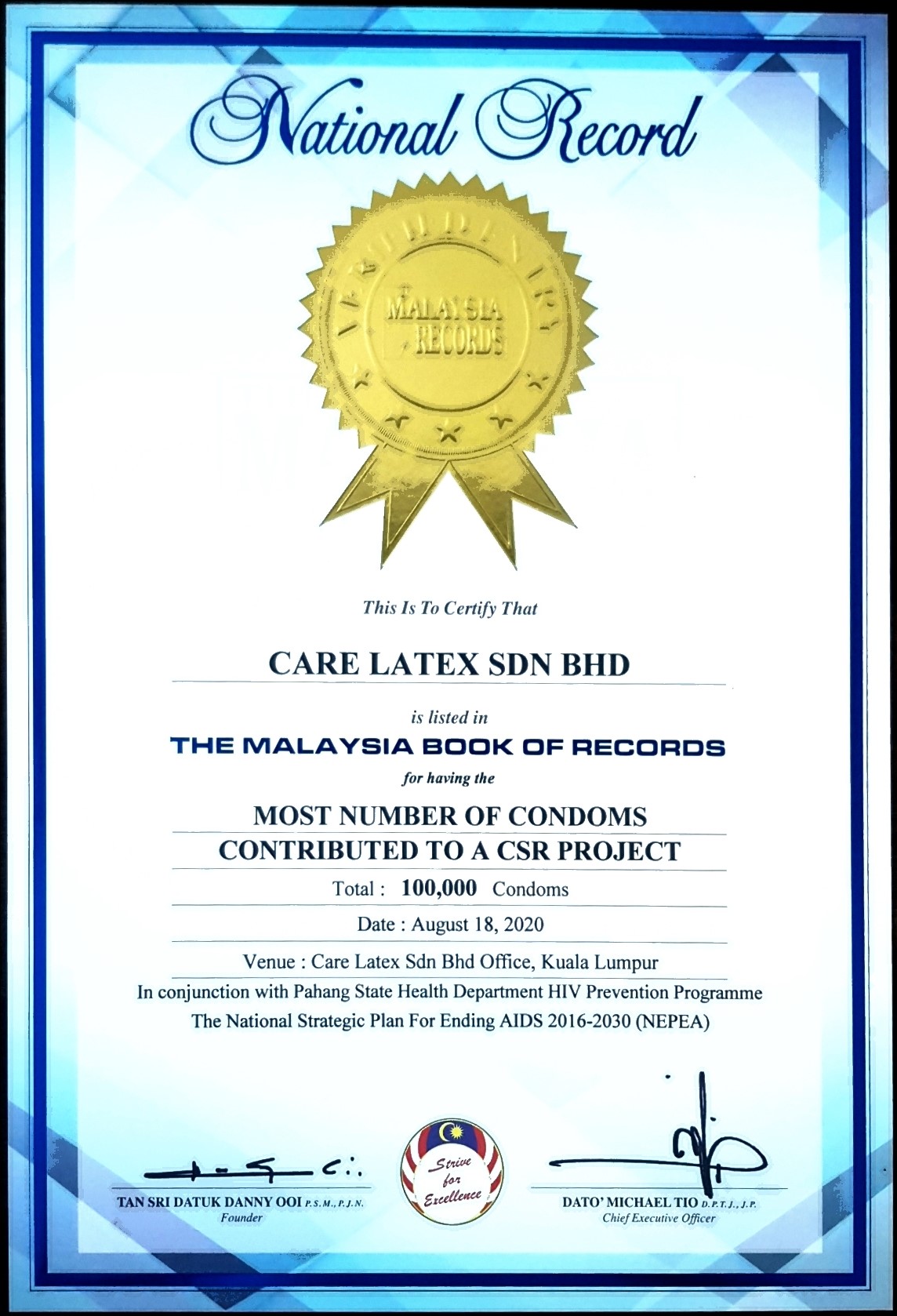 MBR Cert -CSR Project 2020